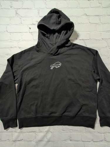 Womens Large CSA NFL Buffalo Bills Hooded Sweatshirt Hoodie Embroidered Logo NEW - Picture 2 of 11