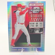 Panini 2019 Chronicles Shohei Ohtani Prizm #12 Numbered /299 Season Ticket