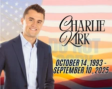 Charlie Kirk Photo 8x10 Lab Quality High Gloss Picture Rest in Peace Charlie