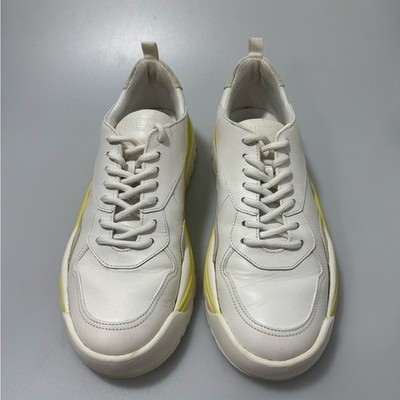 Valentino Garavani Gumboy Logo Sneakers White Yellow Men s EU 41/US 8