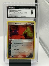 2004 Team Magma’s Torkoal Holo Rare Team Magma Vs Aqua 12/95 CGC 9 MINT on eBay