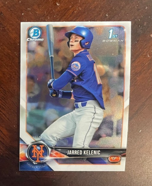 JARED KELENIC - Mariners - 2018 1st Bowman Chrome Draft #BDC-6   FS  QTY