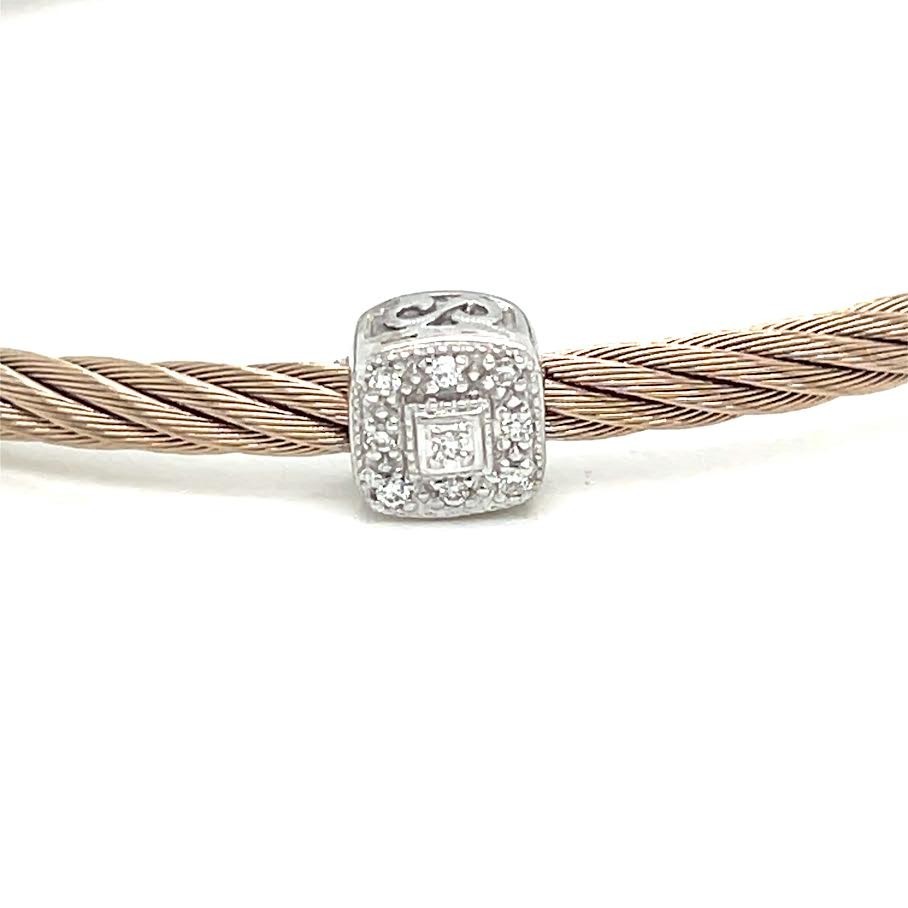 ALOR SINGLE SQUARE ESSENTIAL STACKABLE BRACELET 6… - image 5