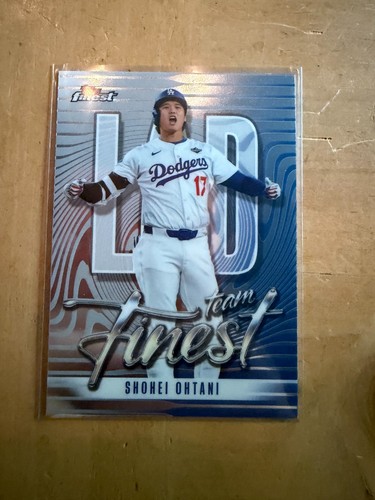 SHOHEI OHTANI 2026 Topps Finest #TF-15 TEAM FINEST Dodgers