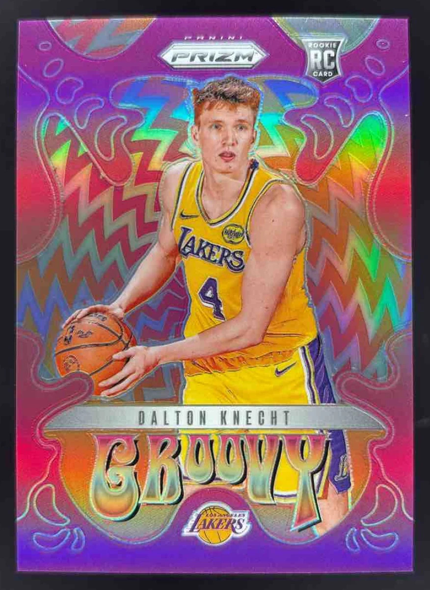 2024-25 Panini Prizm Groovy #10 Dalton Knecht RC