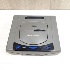 SEGA SATURN Console Japan with 2 controllers, 3 Games & cables tested working