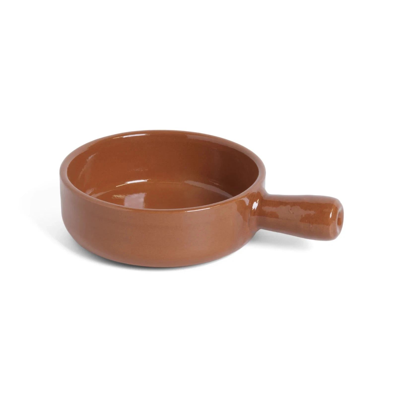 Traditional Terracotta Pan Glazed Non Stick Gas Electric & Oven Safe 15cm-20cm