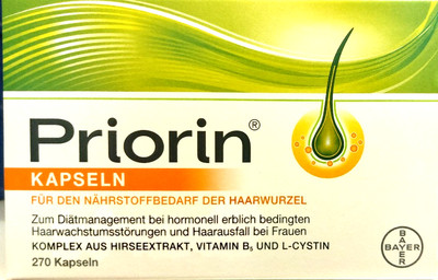 Priorin Cap. 270 Pieces St PZN 15266092 V Med. Dealer Original Goods from D.