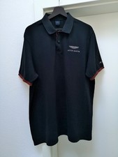 ASTON MARTIN AMR BY HACKETT Herren Poloshirt Gr. XXL black