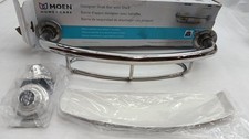 Moen LR2356DCH Bathroom 16-inch Grab Bar with Shelf in Chrome
