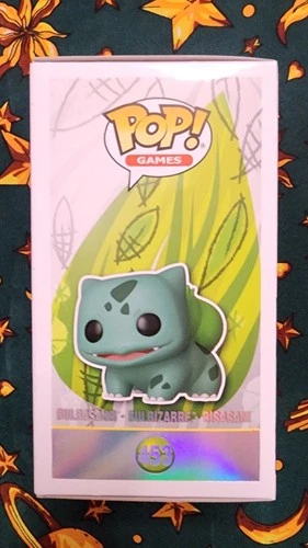 Funko POP Pokemon Center Exclusive Bulbasaur Pearlescent Vinyl Figure #453