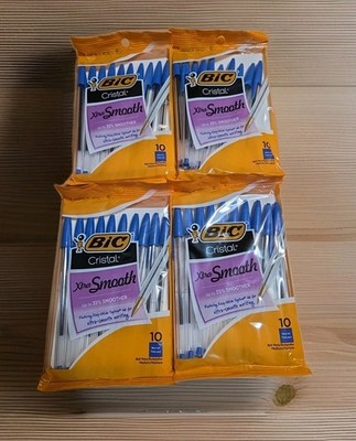 36x 10ct = 360 BiC Cristal Xtra Smooth Ball Pen Medium