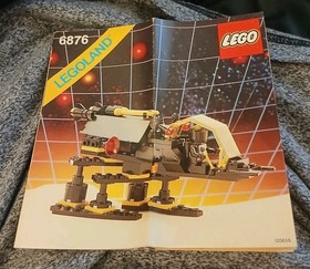 Lego Space Set Alienator 6876 Vtg Instruction Assembly Retired Manual ONLY 