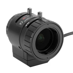 Caméra de sécurité 2.8mm Aux 12mm Longueurs 3MP HD Zoom d'ouverture automatique