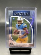 Omarion Hampton Donruss Optic Hidden Potential Rookie Card 2025 #9 Los Angeles