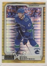 2018-19 O-Pee-Chee Platinum Seismic Gold 31/50 Sven Baertschi #116 0m6t