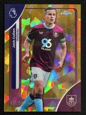 Josh Cullen 2025-26 Topps Chrome Sapphire Premier League Gold Sapphire /50 #56