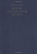 Novum Testamentum Graece (Greek New Testament) - Nestle