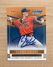 THOMAS ESHELMAN FULLERTON TITANS SIGNED 2015 PANINI CONTENDERS CARD #21 W/COA 