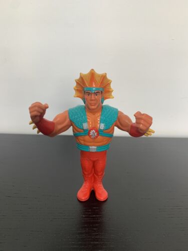WWF Ricky the Dragon Steamboat 1991 Series 4 Hasbr...