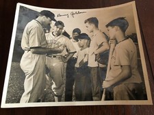 Denny Galehouse Autograhed B&W photo 1930s/40s 8"x 9 3/4" VG condition original