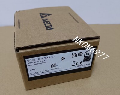 1PC New Delta DVP06XA-S2 PLC Extension Module