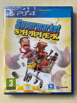 Supermarket Shriek ''Neu & Sealed'' Playstation PS4