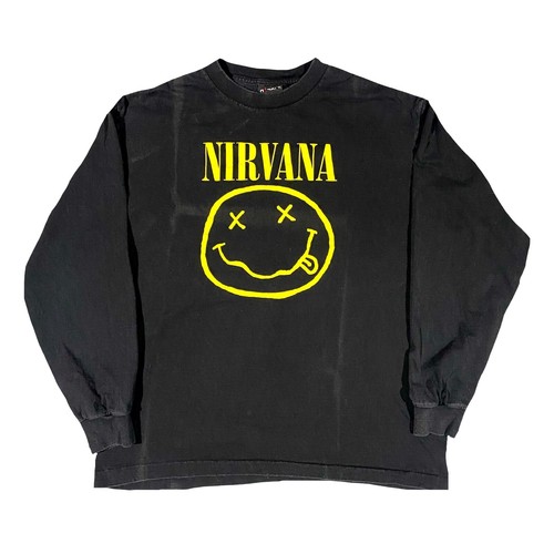 nirvana smiley face hoodie