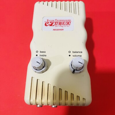 ez-AUDIO 350 Elcom Technologies Receiver Plug Audio Version 1.0 Vtg