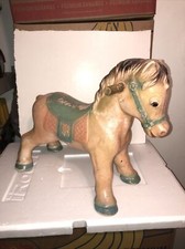 Vintage Rustic 15  1963 Play Horse Blazon Plastic Hobby Horse