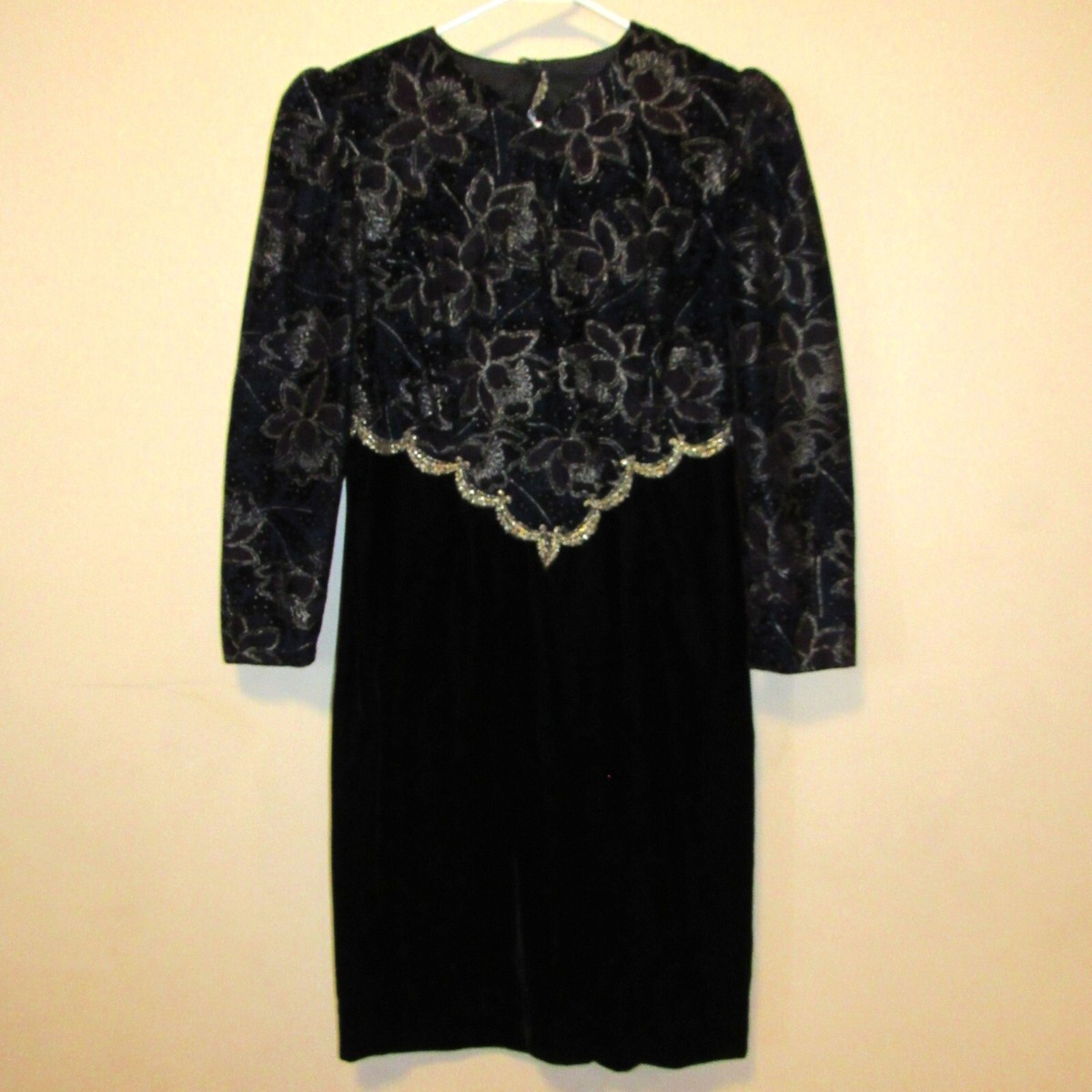 white christmas dresses Vintage 1980's 