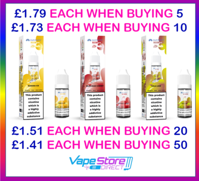 Hayati Pro Max Nic Salt 10ml E-Liquid | 10mg 20mg | Vape Juice MTL Refill  UK | eBay UK