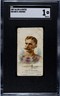 1887 N28 Allen & Ginter's - Oarsmen - GEORGE H HOSMER SGC 1