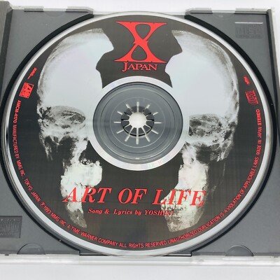 ART OF LIFE with Booklet 1993 X JAPAN YOSHIKI HIDE TOSHl Japanese