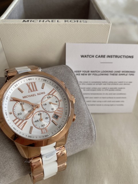 Michael Kors Ladies Bradshaw Two-tone 