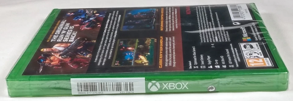 CONTRA: OPERATION GALUGA New XBOX ONE / SERIES X Game EU Release ENGLISH COVER - Image 4 of 4