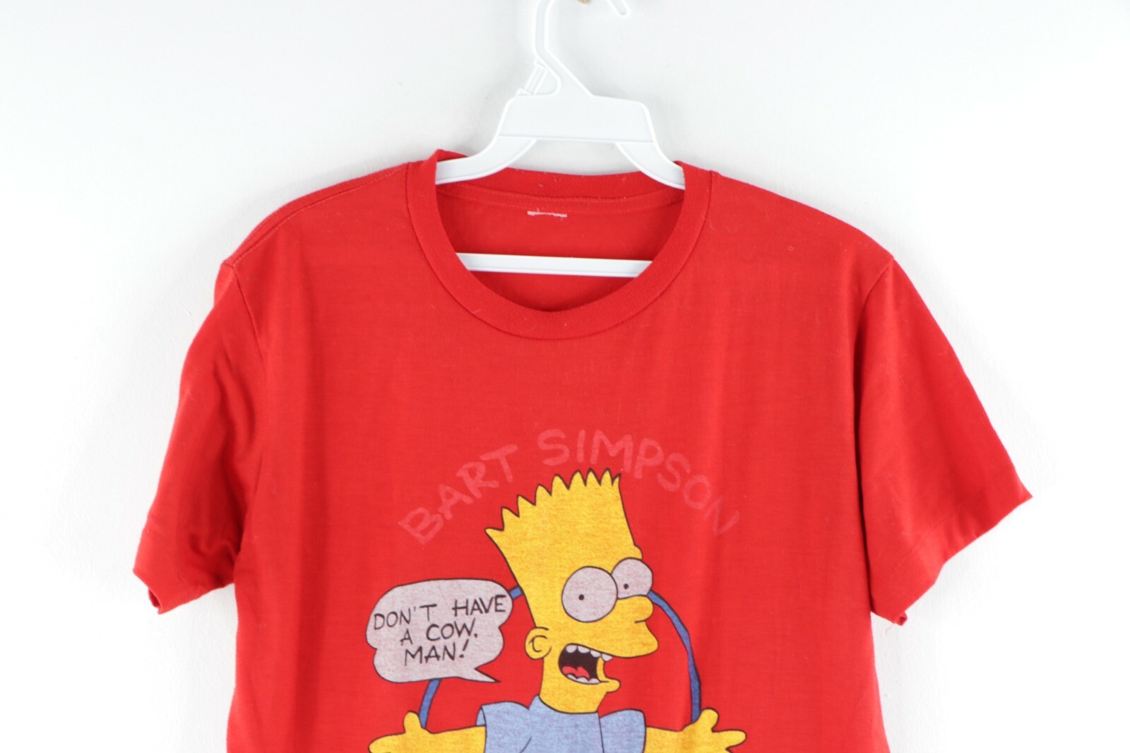 red bart simpson shirt
