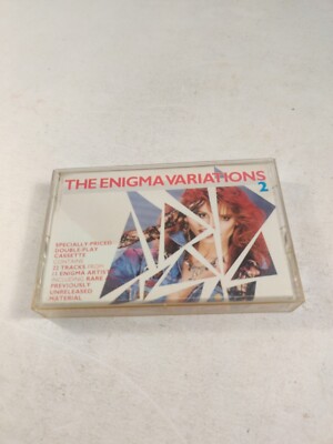 THE ENIGMA VARIATIONS 2 vintage 1987 Cassette Tape Enigma 4XQB 73247