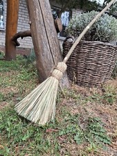 Witches broom natural 38 inches Medieval witch broom, Besom Ceremonial Broomstic