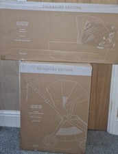 Mamas & Papas Signature Strada Elemental Gray Pushchair stroller & CarryCot.