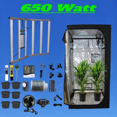 SALE ++Grow Box Komplett Set LED Zuchtzelt + Premium ALL IN ONE DÜNGER SET ++