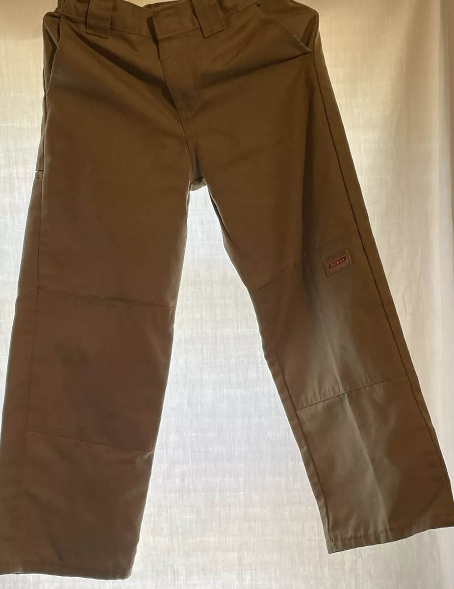 Kids Dickies Khaki pants Beige size 8H 25W adjustable waist eBay