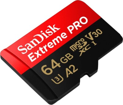 SanDisk Extreme Pro microSD Speicherkarte 32 GB 64GB,128/256  4K,U3, A2, Class10