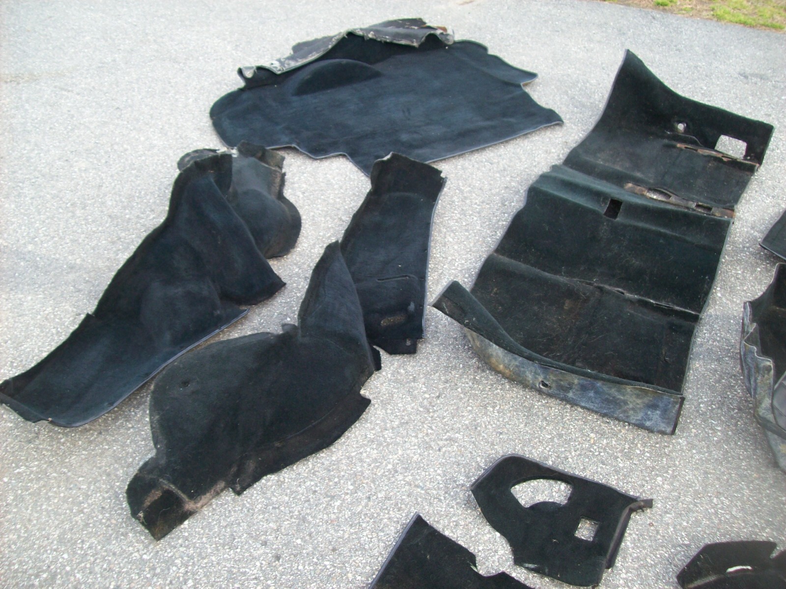 Porsche 968 944 Turbo S2 Black Carpet Upholstery Set Kit eBay