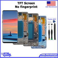 For Samsung Galaxy S10 G973 TFT LCD Display Touch Screen Digitizer Frame Tool