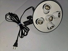 Photography Studio Light 5 Bulb Lamp Holder Display with Individual Switches