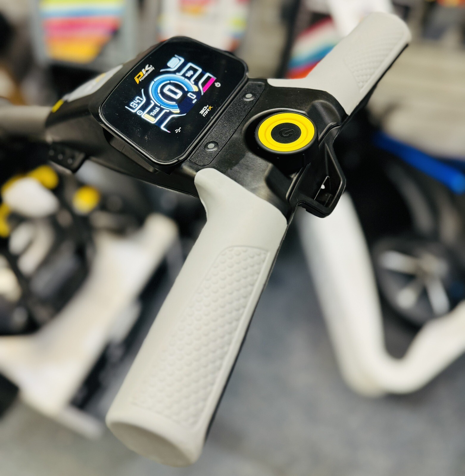 POWAKADDY CT6 ELECTRIC GOLF TROLLEY WITH UMBRELLA HOLDER 24 HOUR