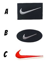 patch toppa nike termoadesiva ricamata da stirare o cucire decorazione applique