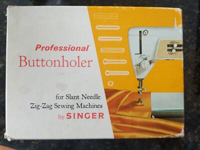 Singer Replacement Buttonholer Slant Needle Zigzag Sew Mach 161829