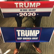 President DONALD TRUMP DOUBLE SIDE PULL BANNER 2020 KEEP AMERICA GREAT MAGA USA